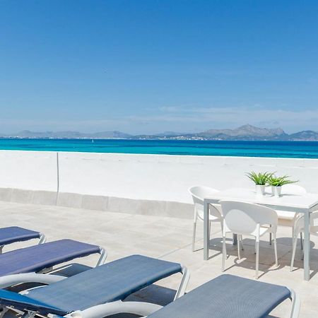 Yourhouse Blau Blue Sea View Apartment 1 2 Can Picafort  Luaran gambar